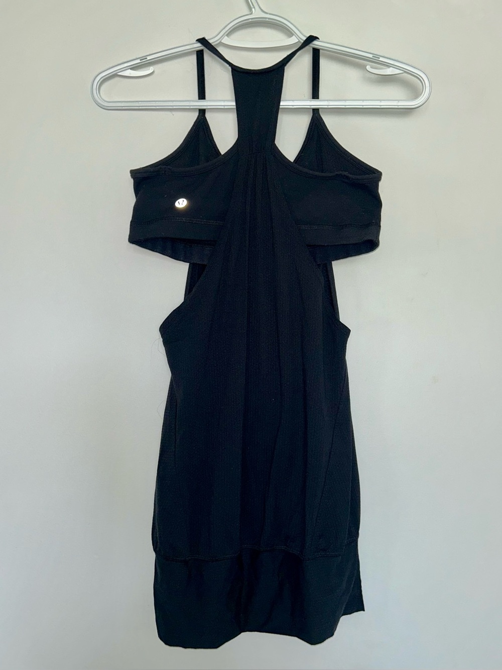 Lululemon Black No Limits Tank with Built in Sports Bra Size 4 - Picture 5 of 8